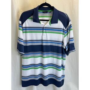 Walter Hagen Polo Shirt Mens XL Seahawks NFL colors Performance Golf